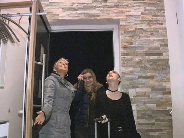 Unglaubliches Date mit meinen 2 heißen Mädels!