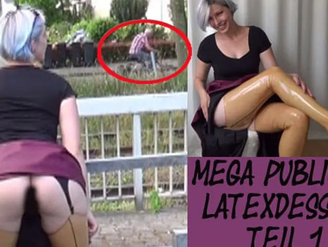 MEGA PUBLIC IN LATEXDESSOUS Teil 1