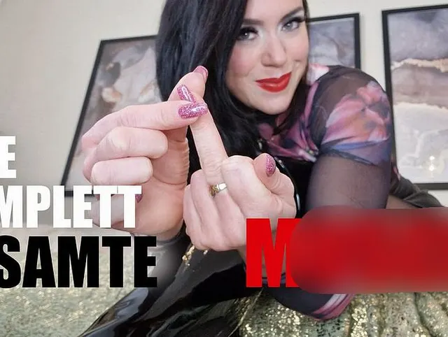 Eine komplett besamte Pussy
