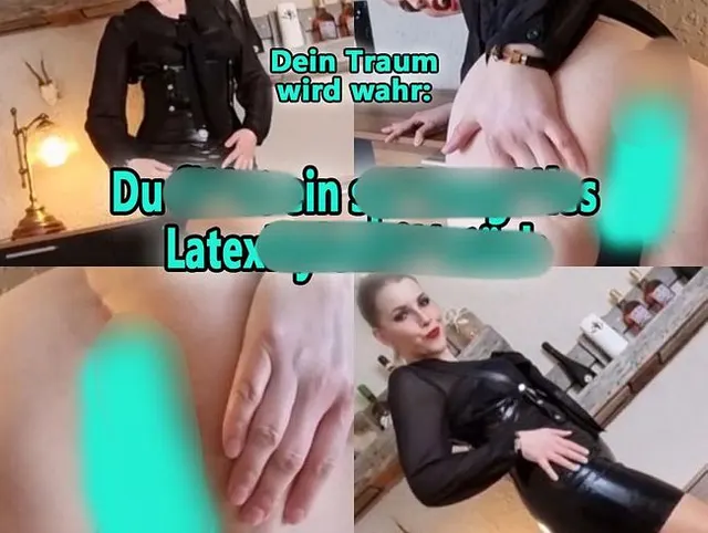 Dein TRAUM wird wahr: du FICKST ein SPERMAgeiles LATEXNYLONFickstück
