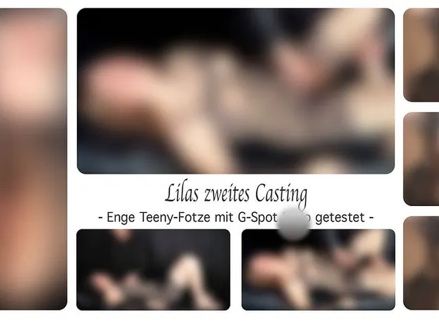 Lilas zweites Casting - Enge Teeny-Fotze mit G-Spot Dildo getestet