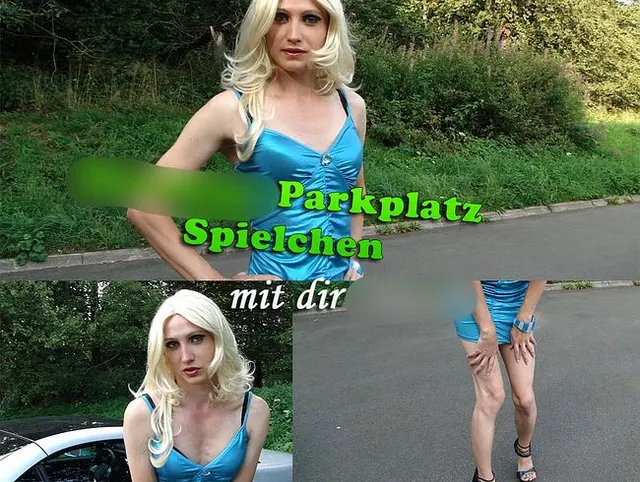 Dreckige Parkplatz Spielchen mit dir Sklave