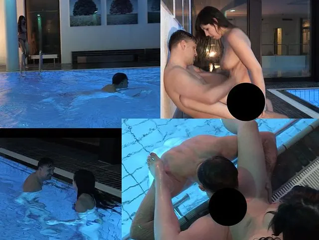 Mitten im Schwimmbad gefickt!!!