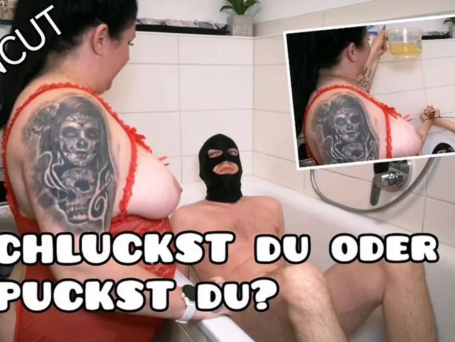 Schluckst du oder spuckst du?! So viel warme pisse für dein maul und Körper;)