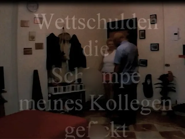 Wettschulden - die Schlampe meines Kollegen geknallt