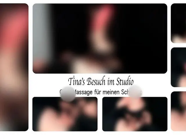 Tina’s Besuch im Studio - Geile Massage für meinen Schwanz