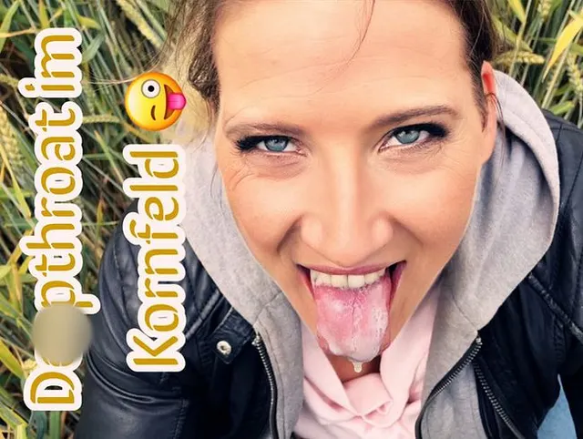 Deepthroat im Kornfeld