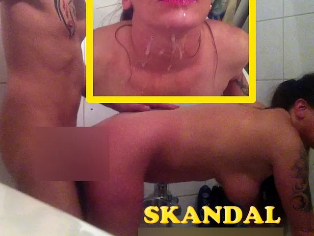SKANDAL geFICKT und  ANGESPRITZT !!