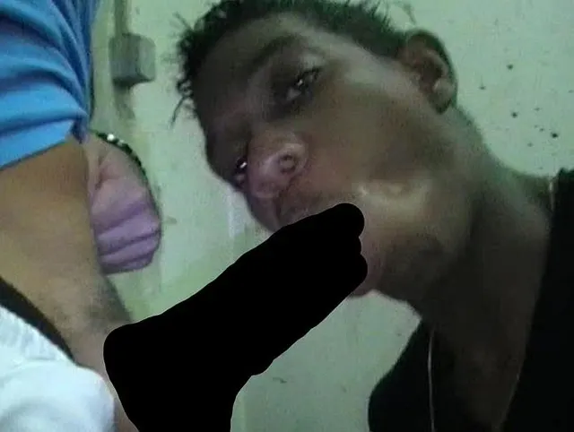 Twink ebony black fuck me in parking and get fucked