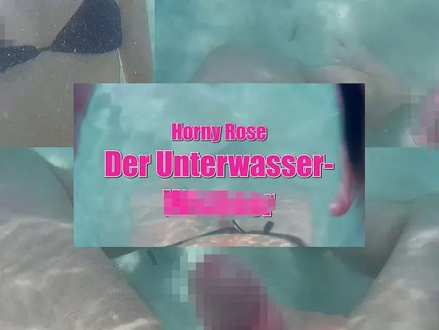 Einfach mal im Meer angewichst worden