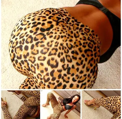 Leopard leggings video