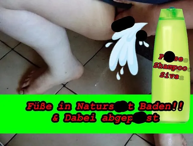 Füße in Natursekt Baden!!
