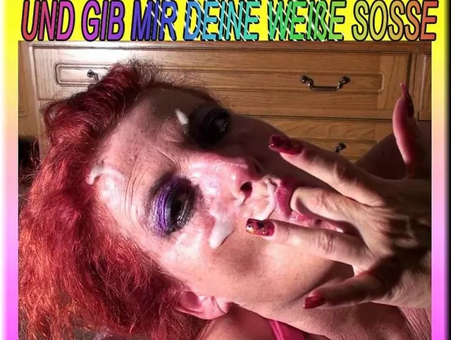 Schau mir in die Augen Kleiner und gib mir deine weisse Sosse