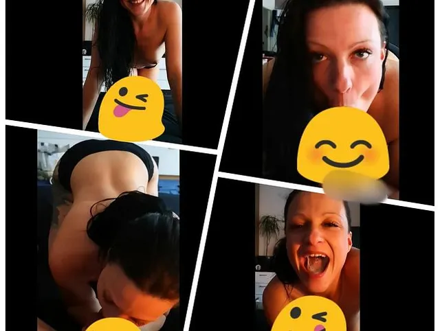 POV Blowjob und Sperma im Mund ;-)