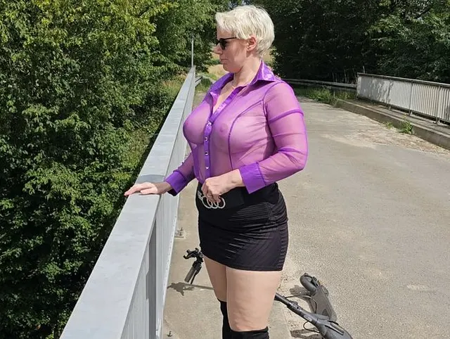 Auf der Brücke