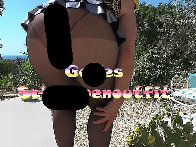 Geiles Schlampenoutfit