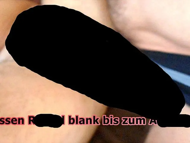 Geiler fetter Rüssel blank in mein Stutenarsch versenkt!