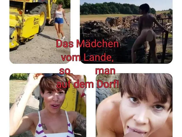 Das Mädchen vom Lande, so fickt man auf dem Dorf..!
