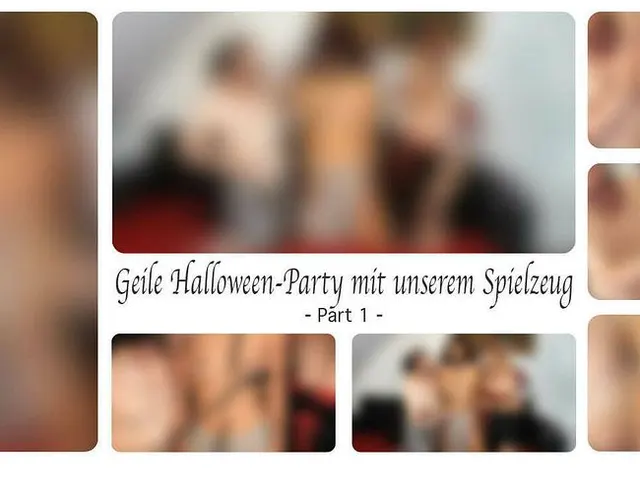 Geile Halloween-Party mit unserem Spielzeug - Part 1