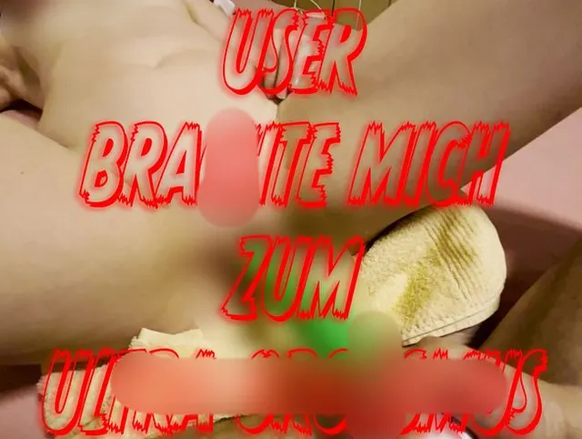 USER brachte mich um Ultra Orgasmus