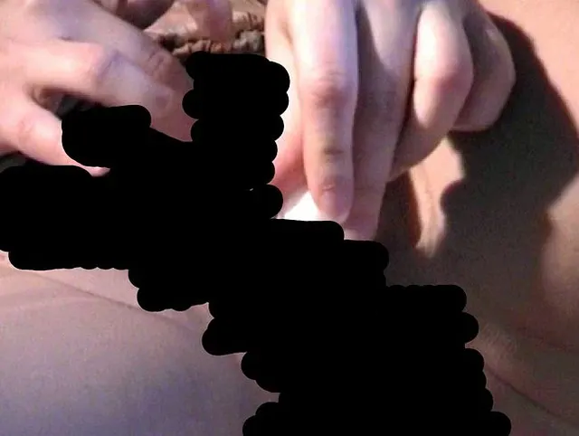 Ich ficke mich mit einer Kernze