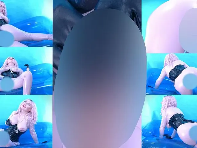 Hot teasing you by naked breasts, curvy body, pierced pussy and dirty talk with facesitting desires