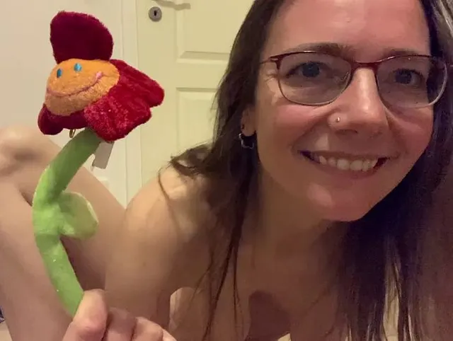 Eine Blume zum Valentinstag