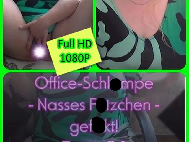Office-Schlampe - Nasses Fötzchen - gefickt! Tape 0.1