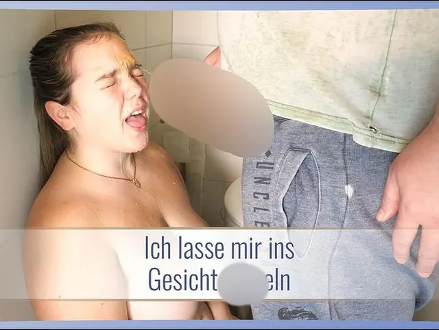 Ich lasse mir ins Gesicht pinkeln