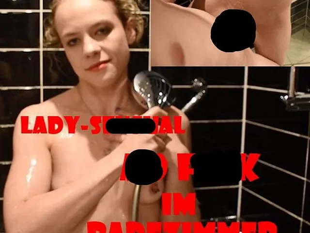 Lady-Sensual AO Fick im Badezimmer!