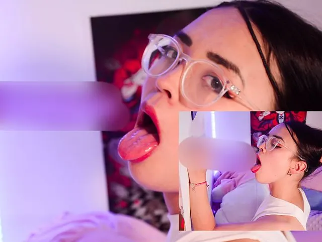 very dirty and daring blowjob **against the wall**