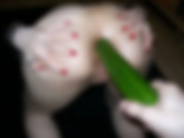MIT DER GURKE IN DEN  ARSCH GEFISTET !!!