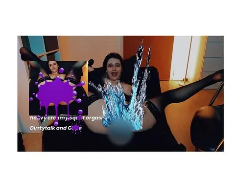heavy creamy squirt orgasm