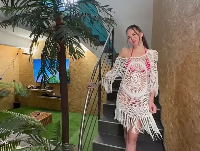 Vorschau aus Große Titten: Geiler Fick in der Hängematte! Karibikparty eskaliert!