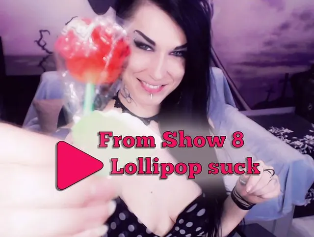 Aus Show 8 Lutscher blasen (kein ton)