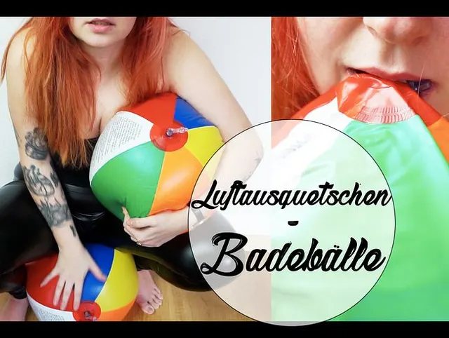 Luftausquetschen - Badebälle