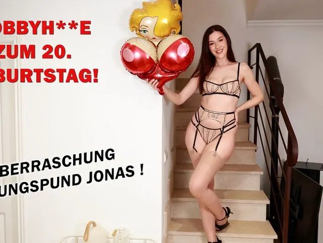 HOBBYHURE ZUM 20. GEBURTSTAG! ÜBERRASCHUNG für JUNGSPUND JONAS!