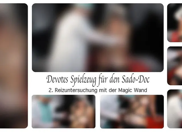 Devotes Spielzeug für den Sado-Doc - 2. Reizuntersuchung mit der Magic Wand