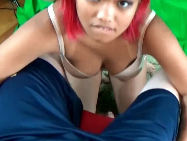 American Asian POV Blow Job & Fuck