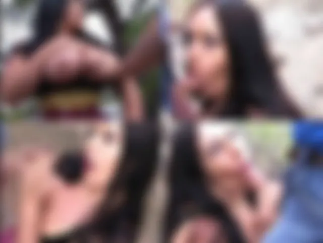 Blowjob + Titten Besamung im Teide Wald
