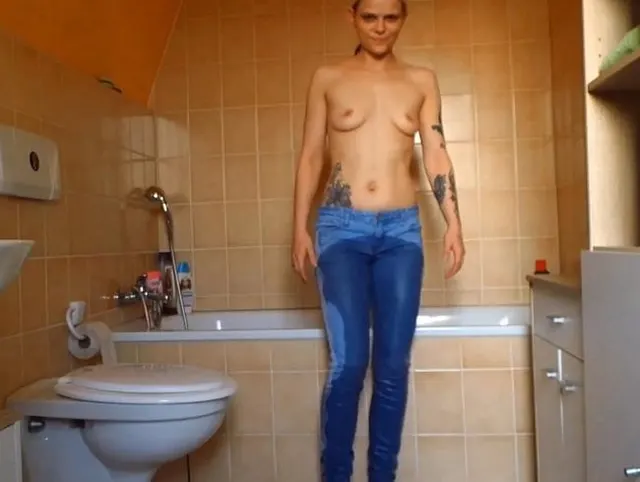 Jeans mit viel Ns