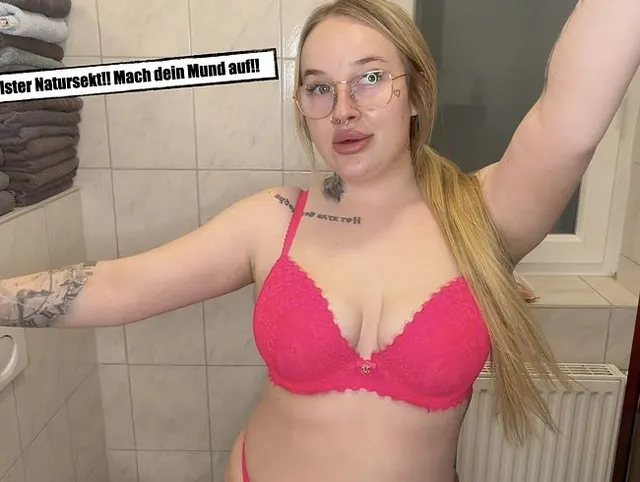 Mein geilster Natursekt!! Mach dein Mund auf!!