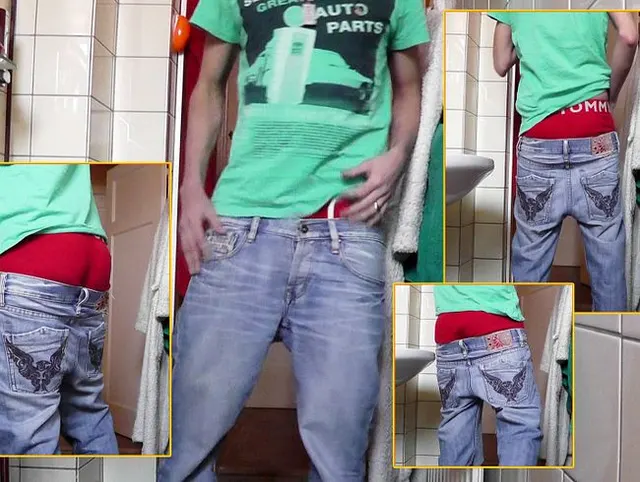 Sagging Boxers/Jeanshose