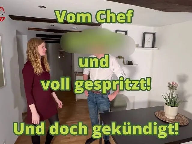 Vom Geschäftsführer entdeckt und zum Fick überredet!