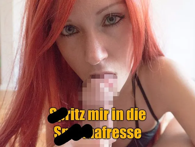 Blowjob in die Spermafresse