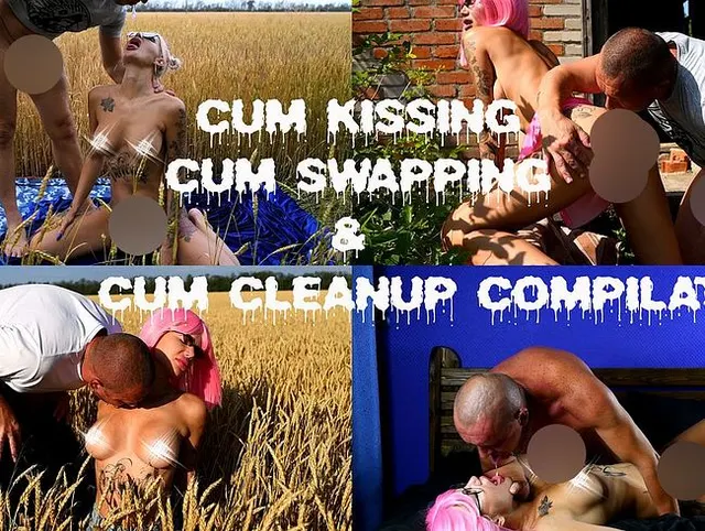 Die beste Compilation mit Sperma-Küssen & Sperma-Austausch – Sperma auf Titten & Arsch 6