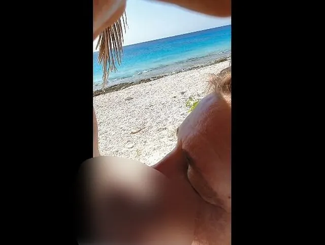 Handyteaser - Public Beach Blowjob   ...
