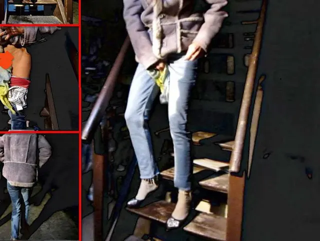 Hausschlüssel verloren - Piss in Jeans + Schaffell-Jacke
