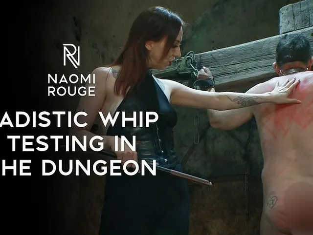Vorschau aus Spanking: Sadistischer Spielzeugtest im Dungeon BDSM Impact Play & Whipping